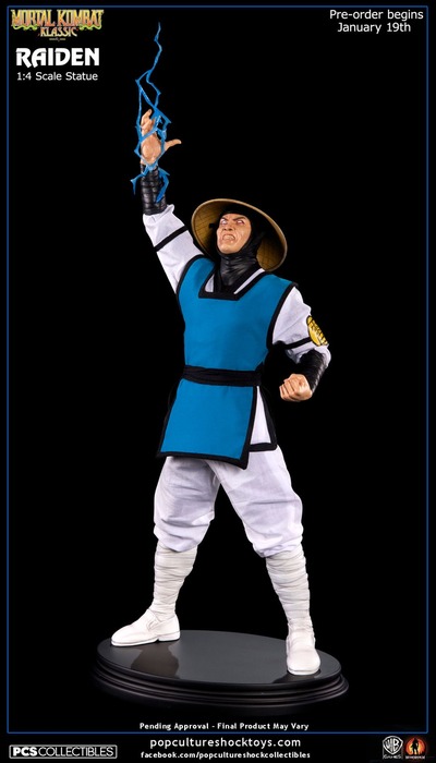 Mortal Kombat Lord Raiden 1:4 Scale Statue