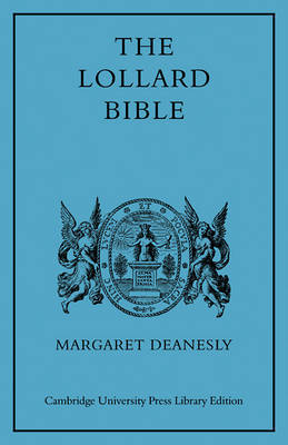 The Lollard Bible by Margaret Deanesly image
