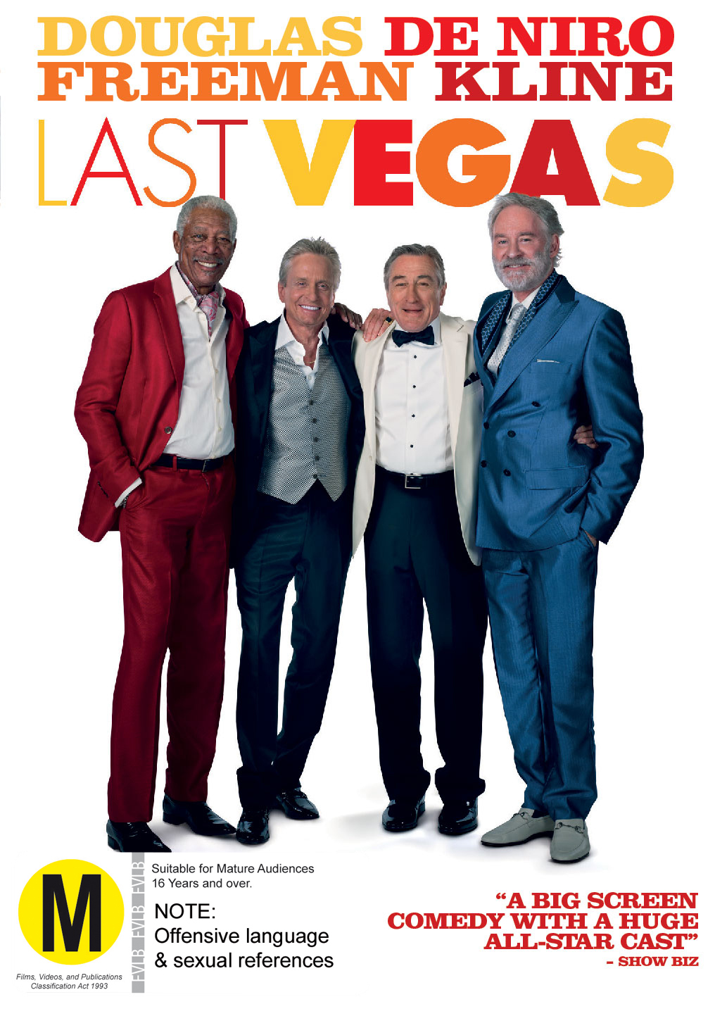 Last Vegas on DVD image