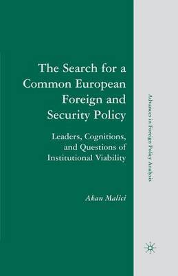 The Search for a Common European Foreign and Security Policy image