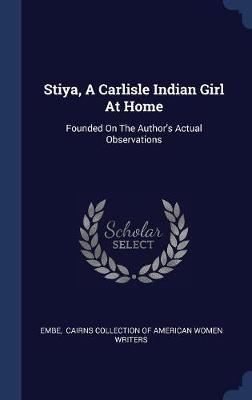 Stiya, a Carlisle Indian Girl at Home image