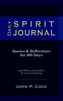 Daily Spirit Journal by John P. Cock image
