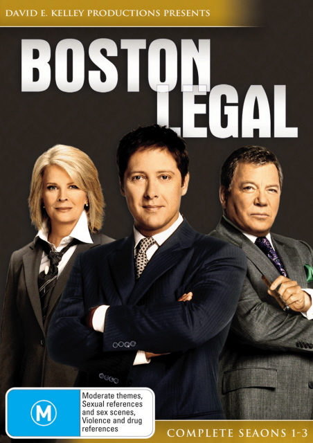Boston Legal - Complete Seasons 1-3 (18 Disc Box Set) on DVD image