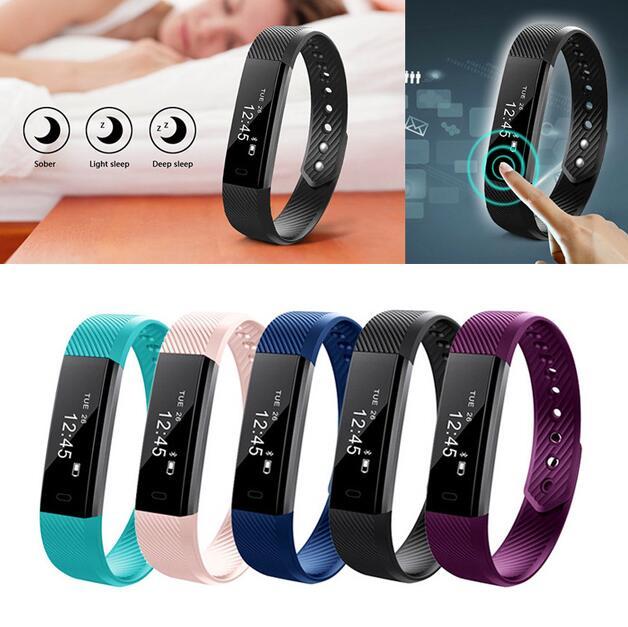 Smart Fitness Tracker Bands w/ Heart Rate Monitor - Green image