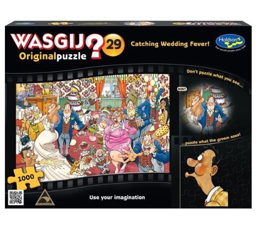Wasgij: 1000 Piece Puzzle - Originals #29 (Catching Wedding Fever) image