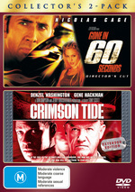 Gone In 60 Seconds (2000) / Crimson Tide - Collector's 2-Pack (2 Disc Set) on DVD Gone In 60 Seconds (2000) / Crimson Tide - Collector's 2-Pack (2 Disc Set) on DVD