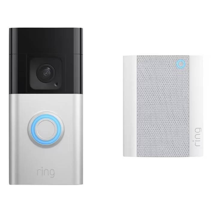 Ring Video Doorbell Plus with Chime bundle at Mighty Ape NZ