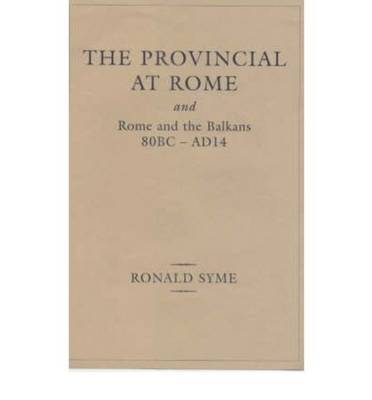 Provincial at Rome by Ronald Syme image