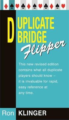 Duplicate Bridge Flipper by Ron Klinger