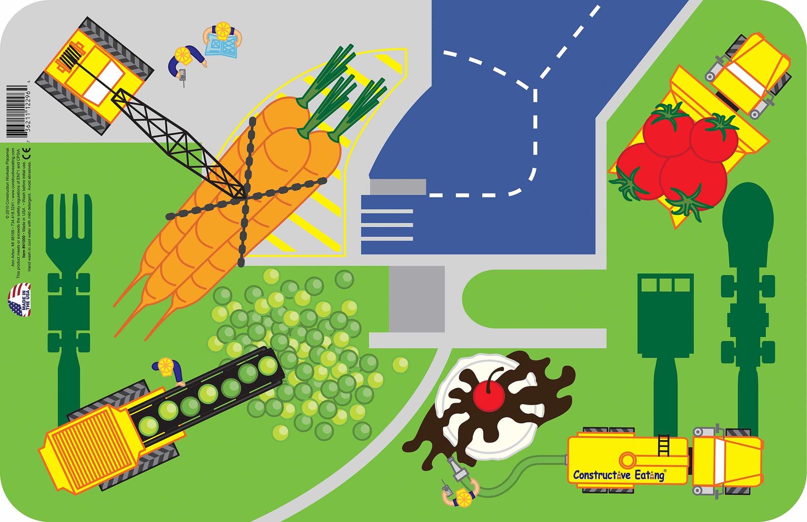 Constructive Eating: Placemat - Construction image