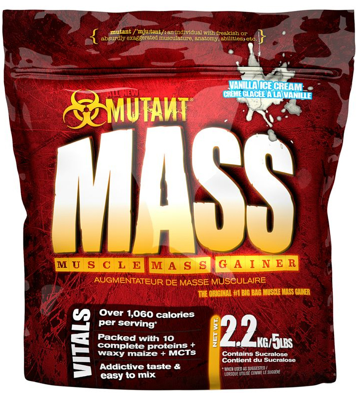 Mutant Mass - Vanilla Ice Cream (2.2kg/5lbs) image