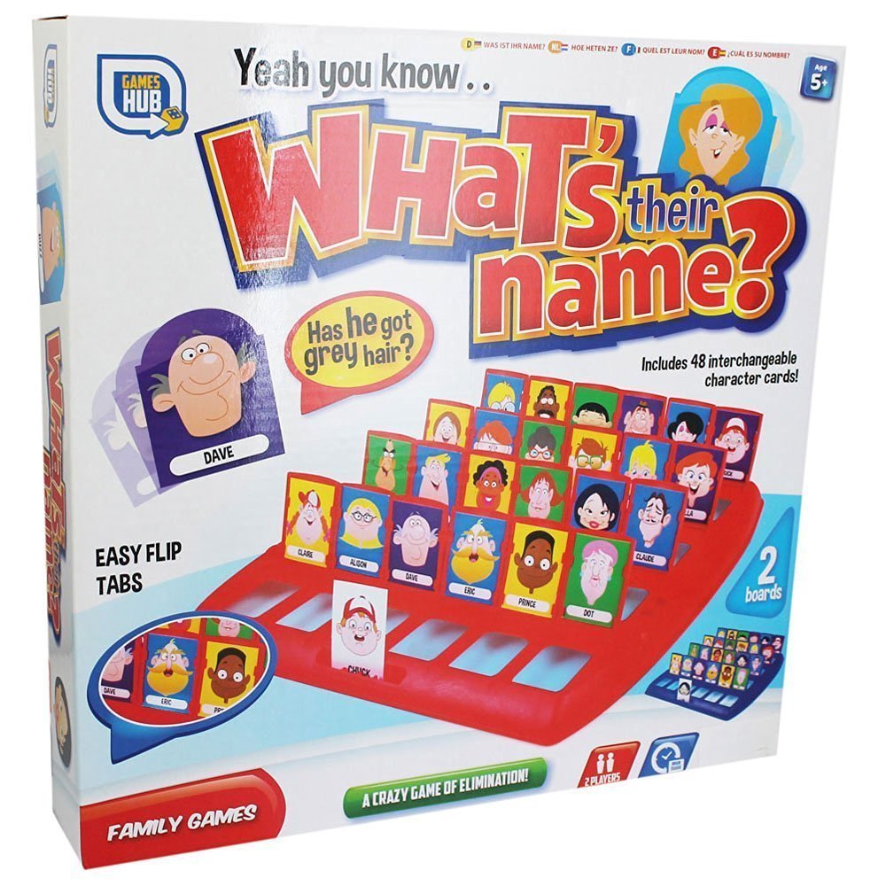 Games Hub Whats Their Name Board Game at Mighty Ape NZ