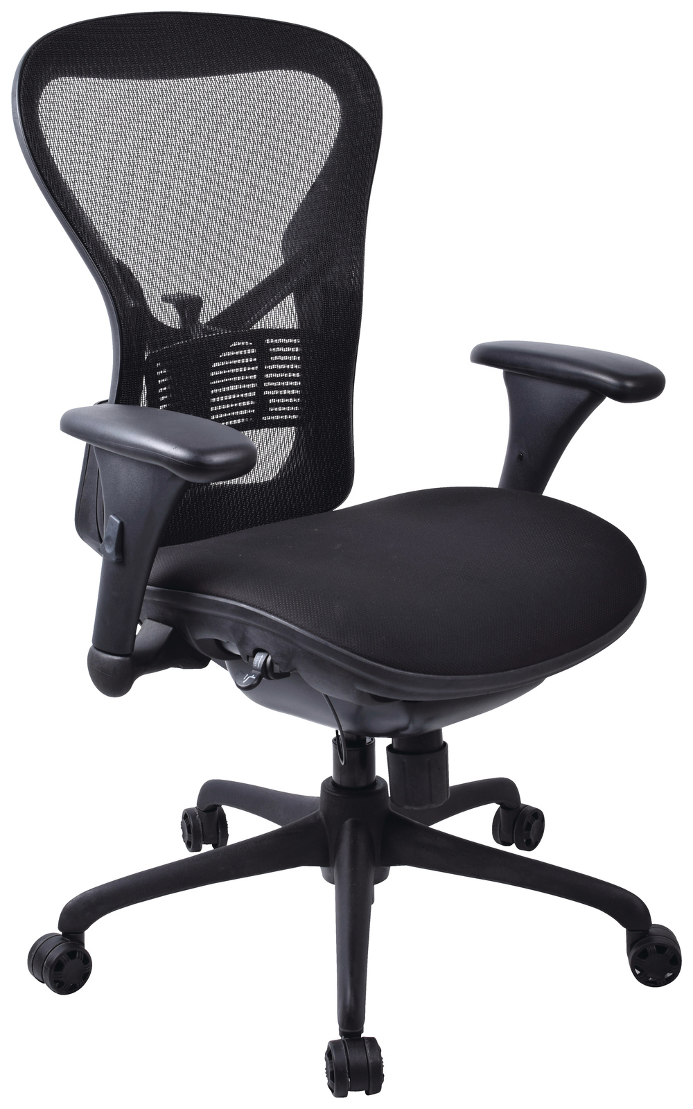 Workpro Operator Slide Mesh Back Chair (Black)