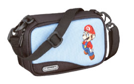Mario Carry Case for Nintendo DS & GBA (Blue) for Nintendo DS image