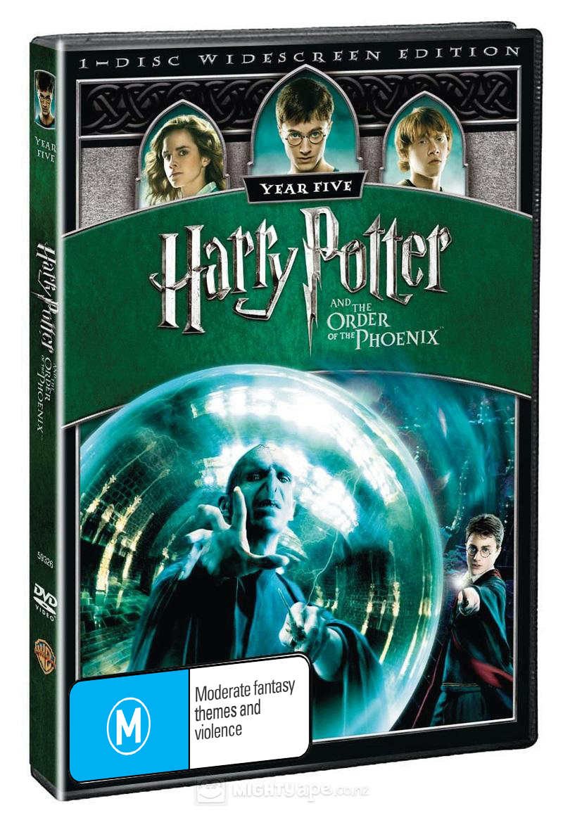 Harry Potter and the Order of the Phoenix - 1 Disc on DVD