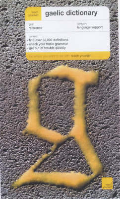 Gaelic Dictionary by Boyd Robertson image