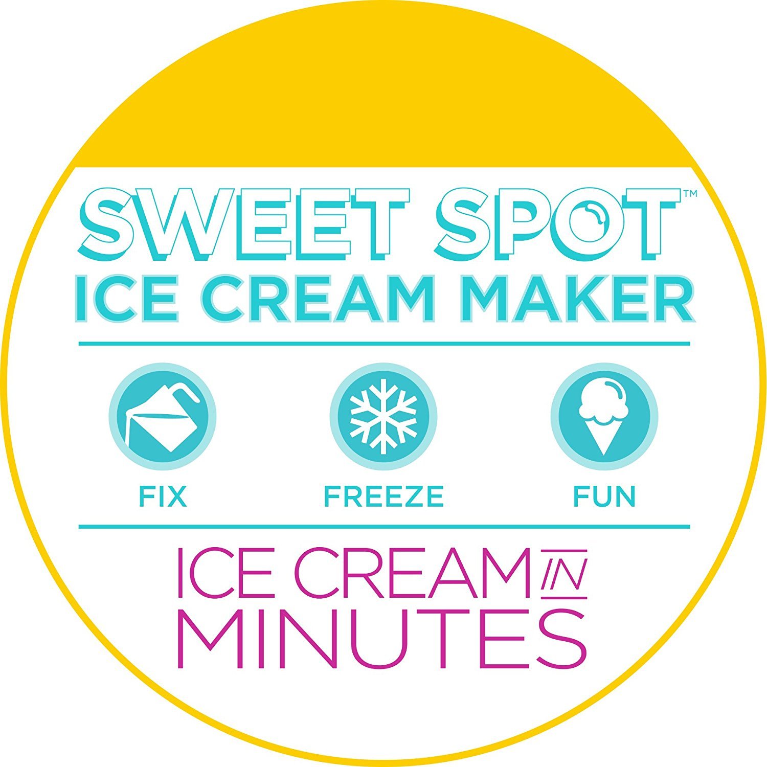 Chef'n Sweet Spot Instant Ice Cream Maker image