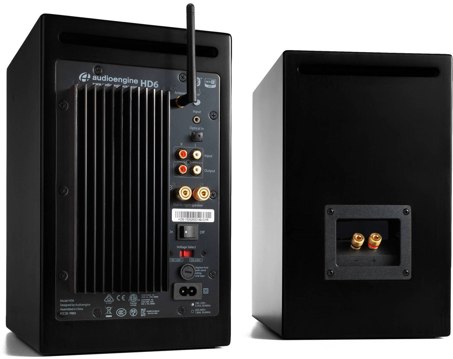 Audioengine: HD6 Powered Speakers (Pair) - Satin Black image