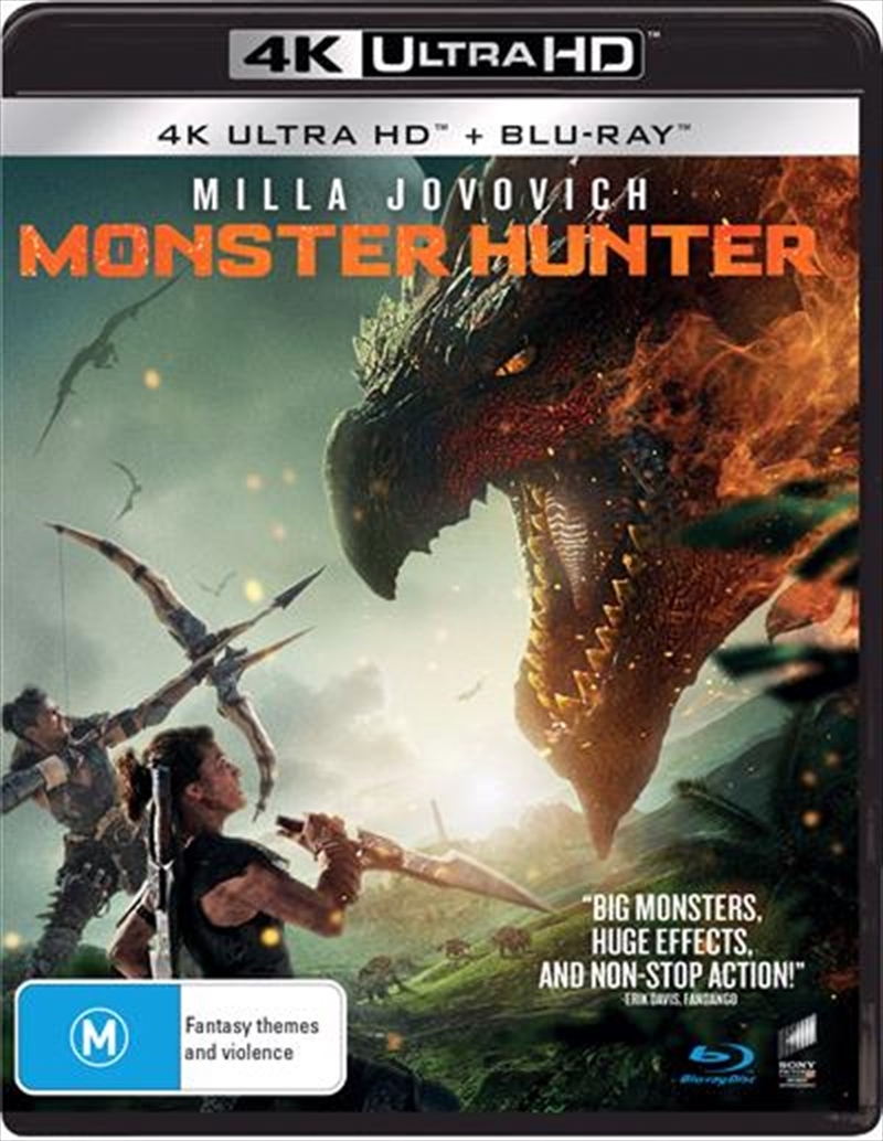 Monster Hunter (4K UHD + Blu-Ray) image