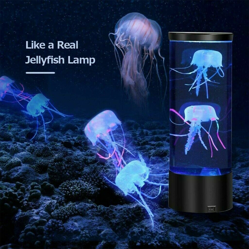LED Jellyfish Mood Lamp at Mighty Ape Australia