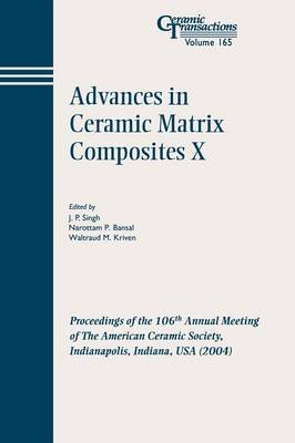 Advances in Ceramic Matrix Composites X image