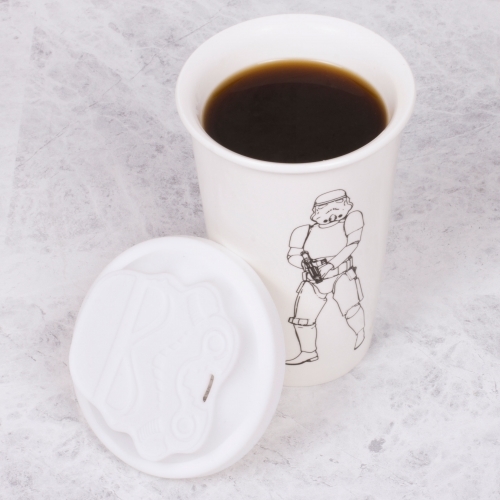 Star Wars: Original Stormtrooper Travel Mug - White image