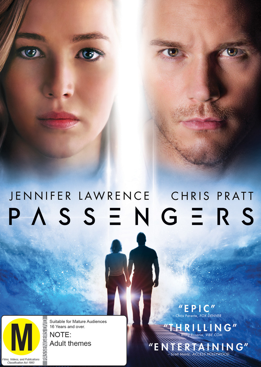 Passengers (2016) on DVD image