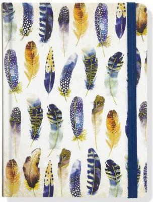 Watercolor Feathers Journal (Diary, Notebook) image