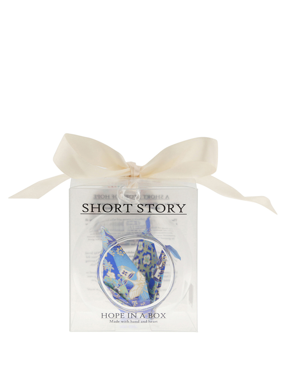 Short Story: Hope in a Box - Diamond Crane Blue image