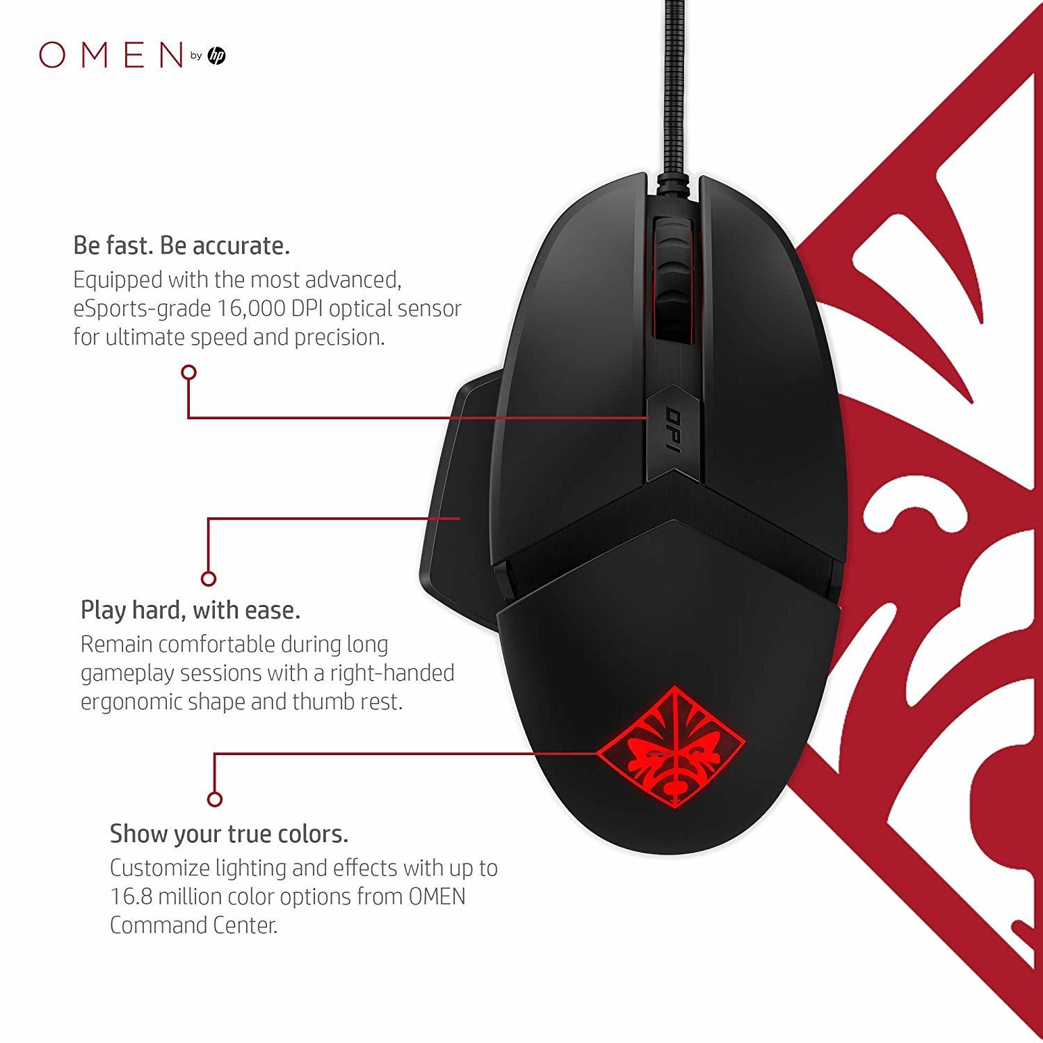 OMEN Reactor Gaming Mouse on PC