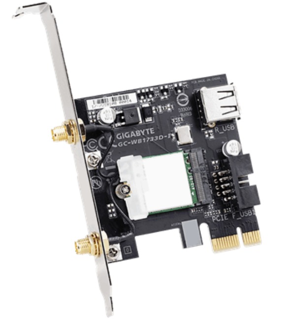 Gigabyte Bluetooth 5.0 + AC Wifi PCI-E Network Card image