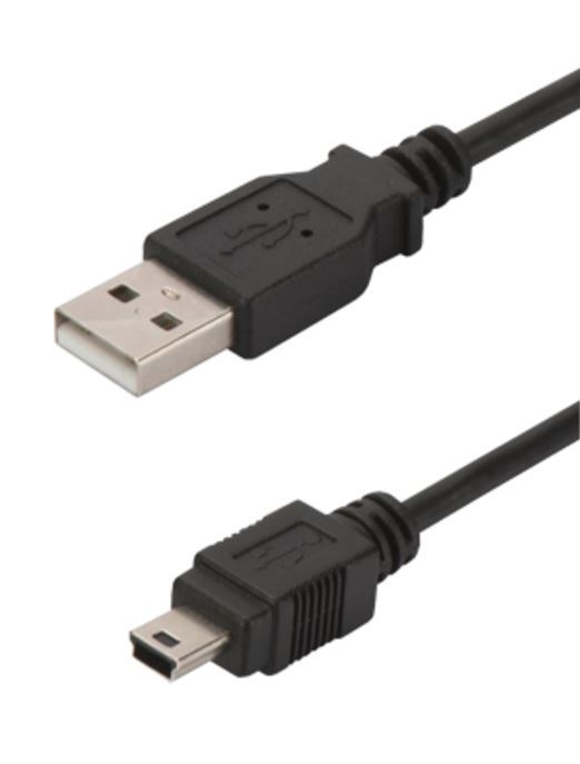 Digitus USB 2.0 Type A (M) to mini USB Type B (M) Cable (1.8m)