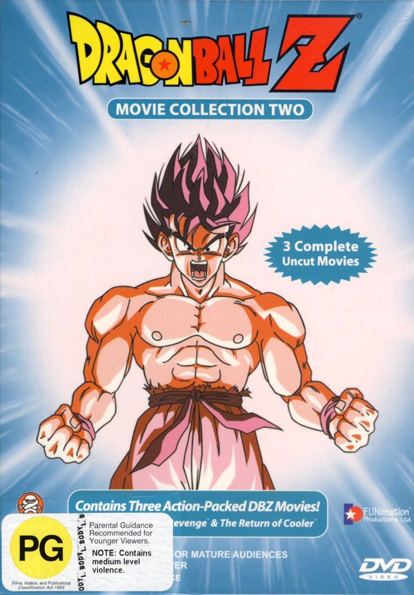 Dragon Ball Z - Movies 4-6 (3 Disc Box Set) on DVD image