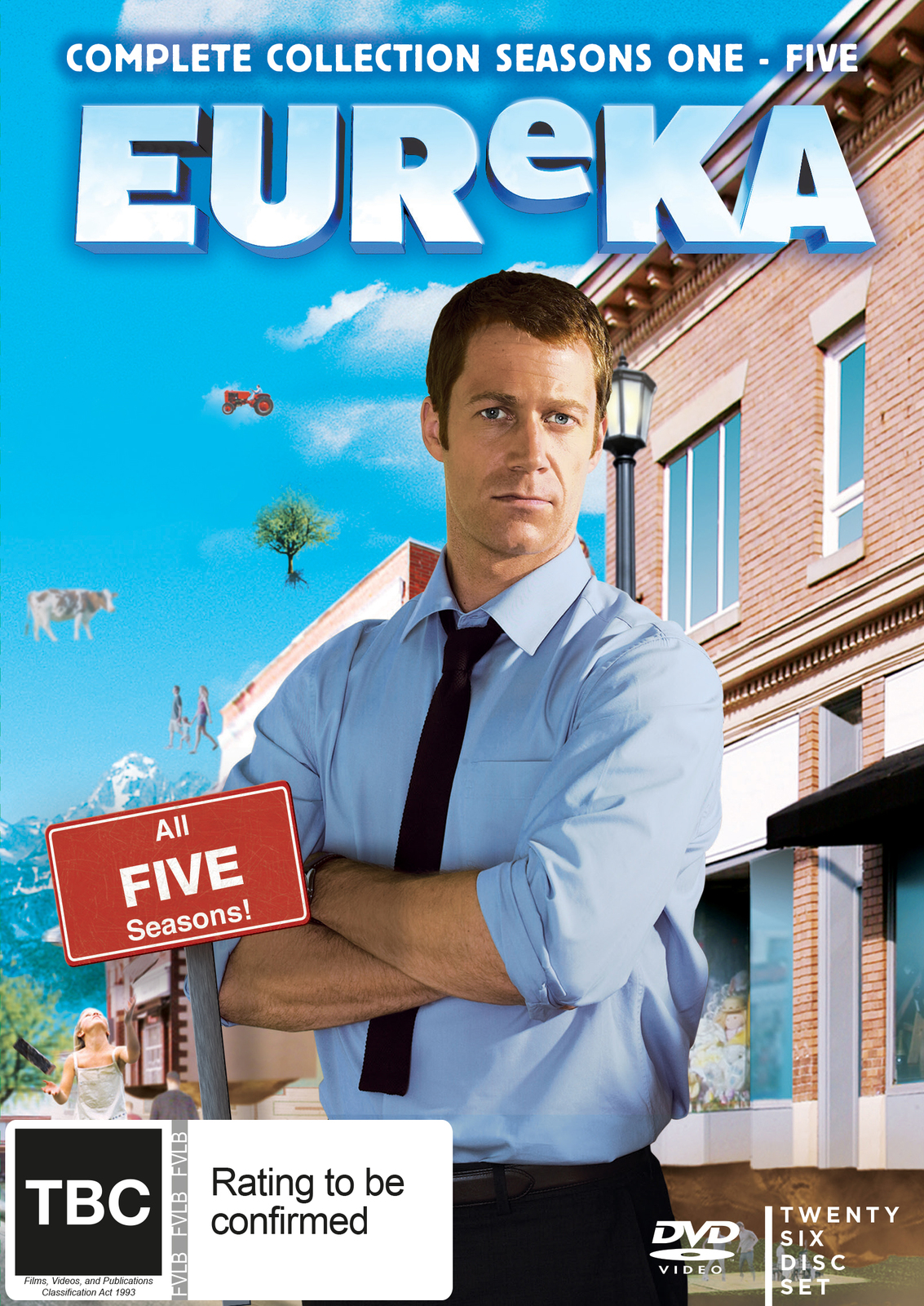 Eureka Full Collection on DVD image