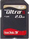 SanDisk SD SecureDigital Ultra II 2048MB (2GB) SanDisk SD SecureDigital Ultra II 2048MB (2GB)