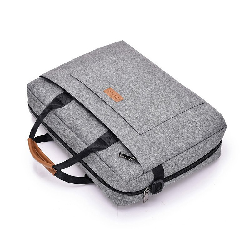 Large Capacity Laptop Briefcase Bag Grey at Mighty Ape NZ