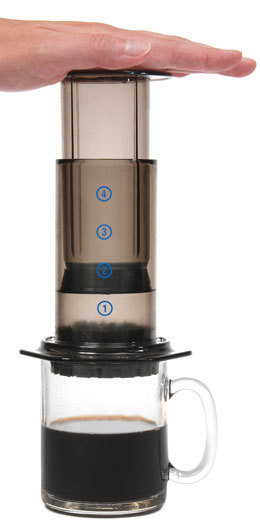 AeroPress Coffee Maker & Tote Bag image