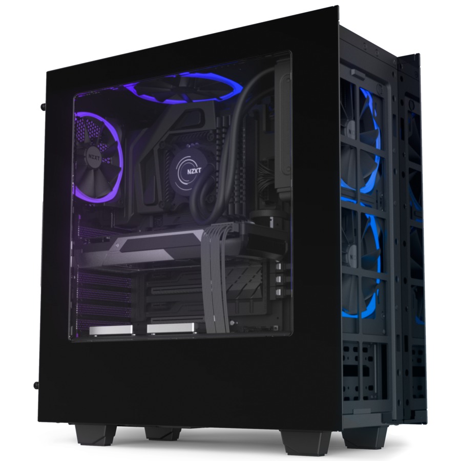 120mm NZXT Aer RGB - Digitally Controlled RGB LED Fan for Hue+ image