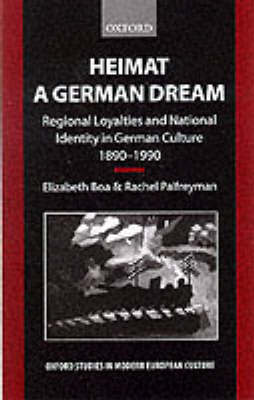 Heimat - A German Dream by Elizabeth Boa image