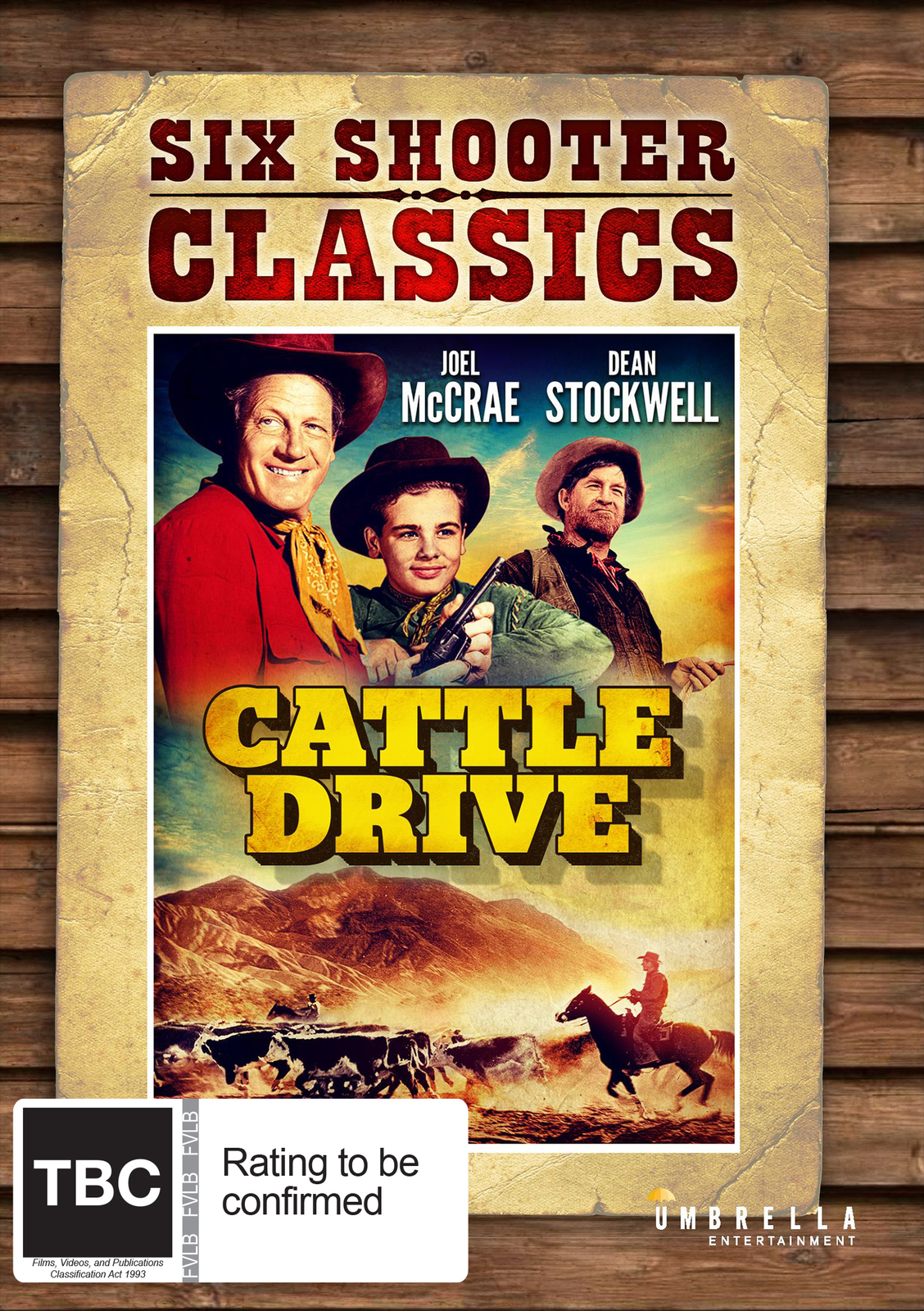Cattle Drive (Six Shooter Classic) on DVD image
