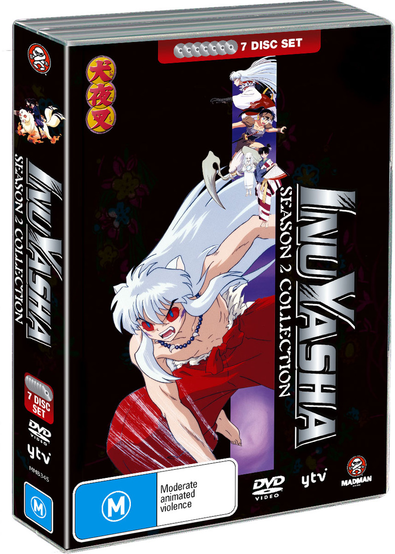 Inuyasha Season 2 Collection (Fatpack) on DVD