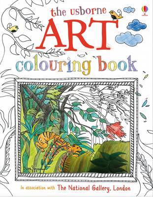 Art Colouring Book by Rosie Dickins image