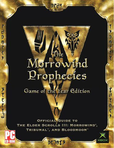 The Morrowind Prophecies: Official Guide to The Elder Scrolls III for Xbox image