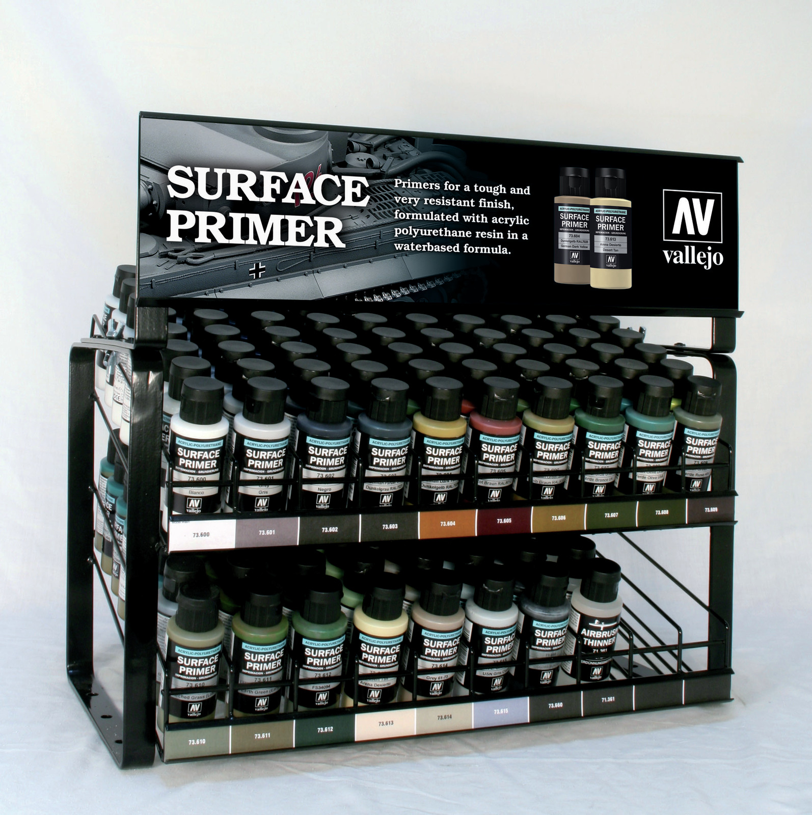 Vallejo Metal Colour Gloss Black Primer (32ml) at Mighty Ape NZ