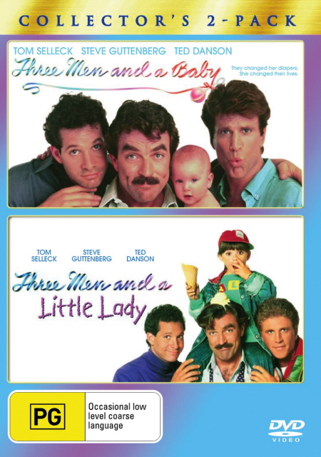 Three Men And A Baby / Three Men And A Little Lady - Collector's 2-Pack (2 Disc Set) on DVD