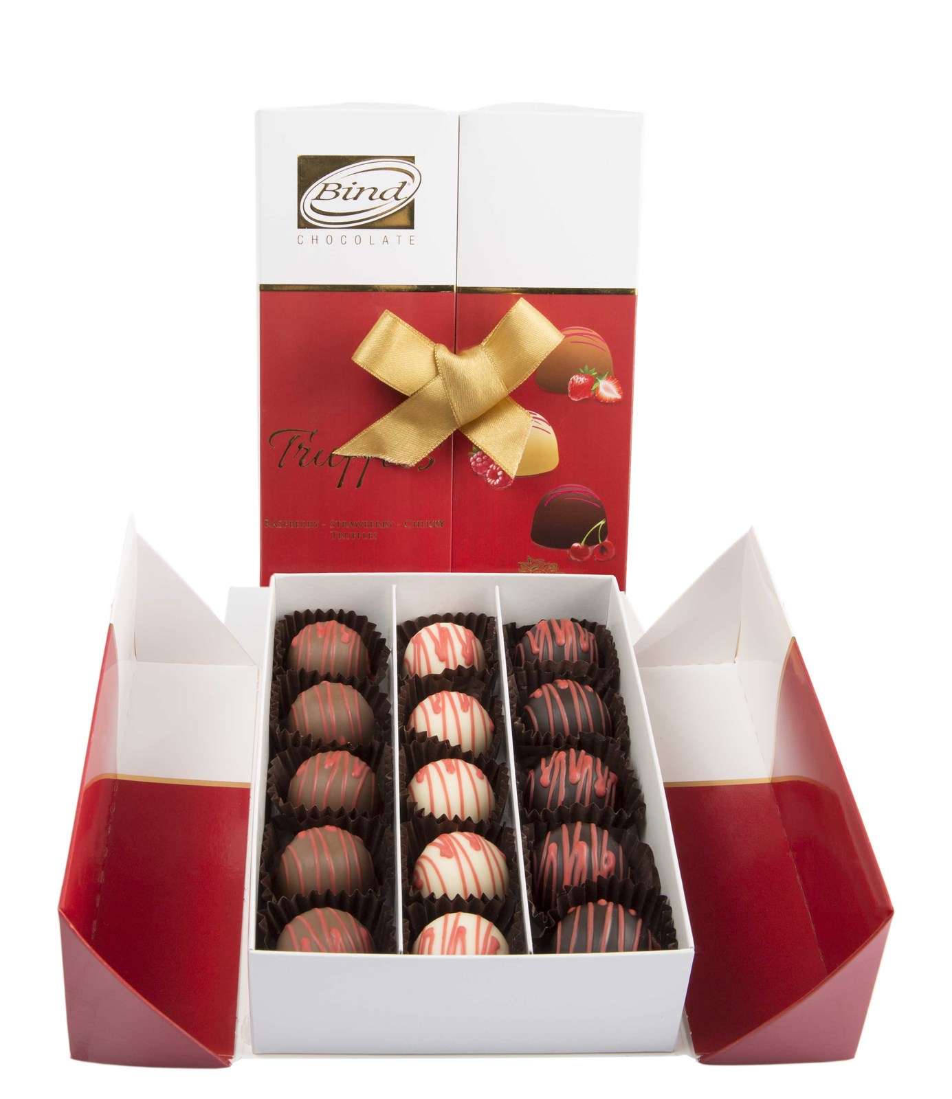 Bind Chocolates Truffles Collection Berry Red (220g) at Mighty Ape NZ