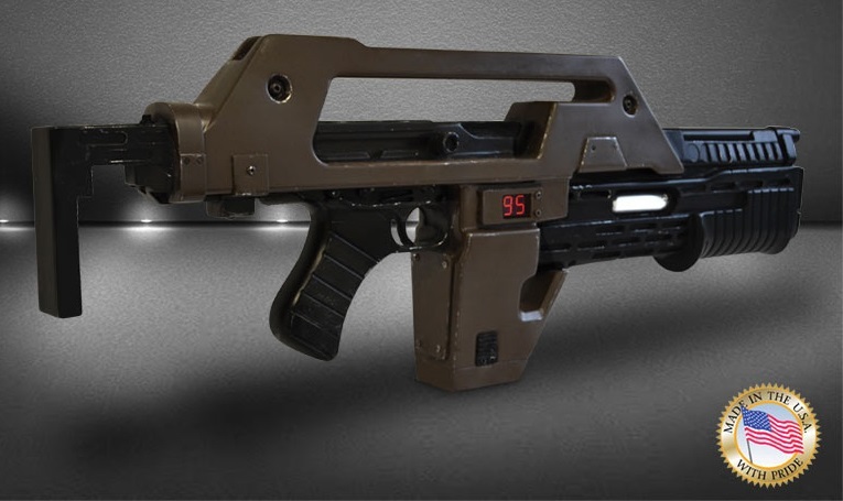 Aliens - M41A1 Pulse Rifle (Weathered) - Prop Replica