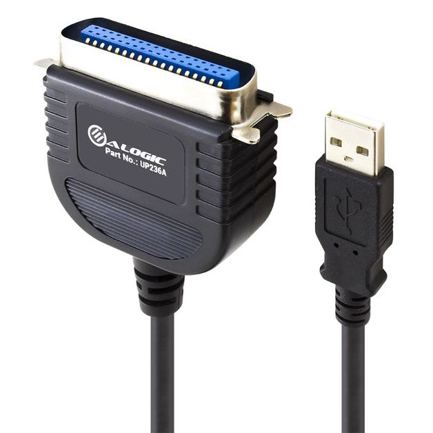 Alogic USB to Parallel BiDirectional Cable (2m) at Mighty Ape NZ