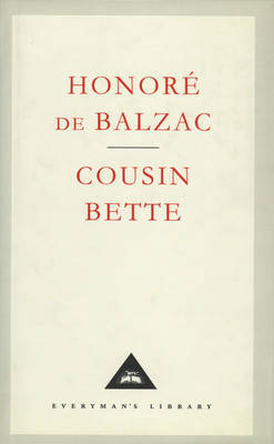 Cousin Bette by Honore de Balzac image