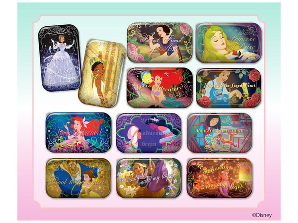 Disney Princess: Square Can Badge - Blind box